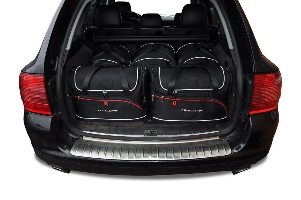 PORSCHE CAYENNE I (2002/2010) - Pack de 5 sacs de voyage sur-mesure KJUST AERO