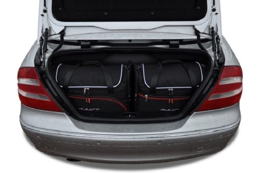 MERCEDES-BENZ CLK CABRIO W209 (2002/2010) - Pack de 4 sacs de voyage sur-mesure KJUST AERO