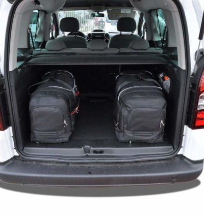 CITROEN BERLINGO II (2008/2018) - Pack de 4 sacs de voyage sur-mesure KJUST SPORT