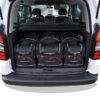 PEUGEOT PARTNER II (2008/+) - Pack de 6 sacs de voyage sur-mesure KJUST AERO