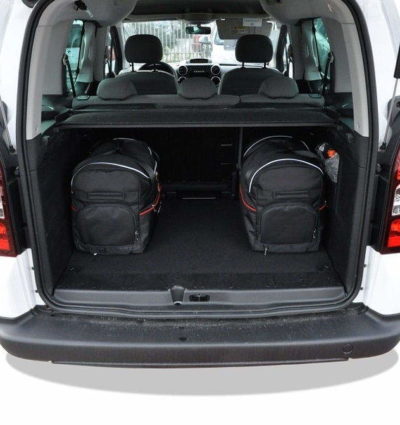 PEUGEOT PARTNER II (2008/+) - Pack de 6 sacs de voyage sur-mesure KJUST AERO