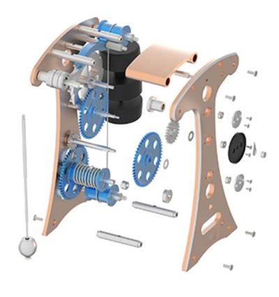 Pendule de Galilée en kit - Maquette technique de 106 pièces - VikingTeching