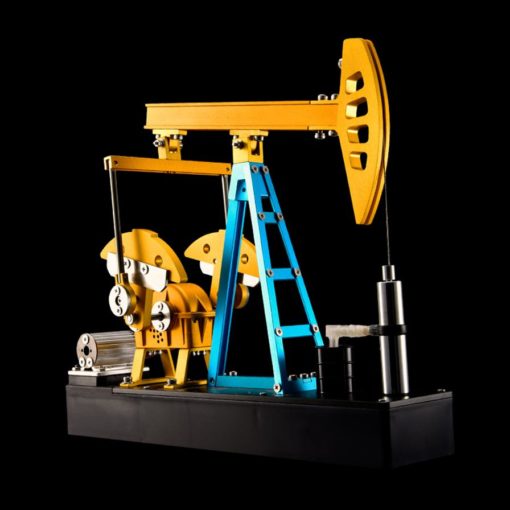 Pompe d’extraction de pétrole complète en kit – Maquette technique de 219 pièces – VikingTeching
