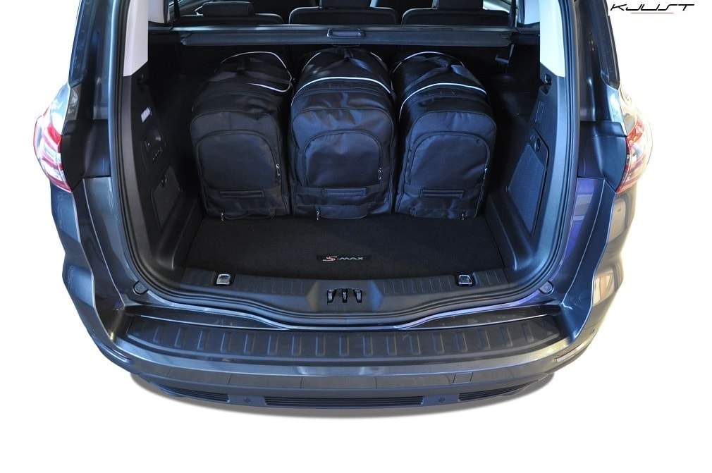 FORD S-MAX II 5 PLACES (2015/+) - Pack de 5 sacs de voyage sur-mesure KJUST SPORT