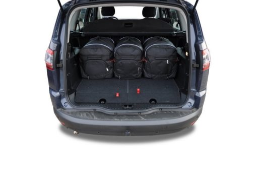 FORD S-MAX I 7 PLACES (2006/2015) - Pack de 5 sacs de voyage sur-mesure KJUST SPORT