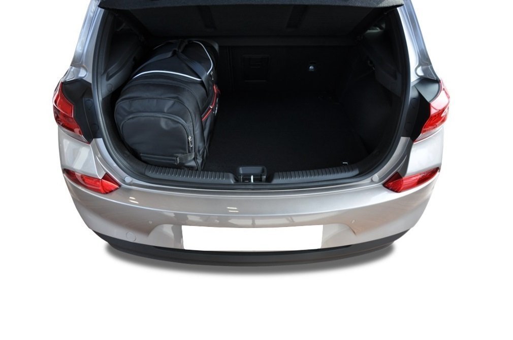 HYUNDAI I30 HATCHBACK III (2017/+) - Pack de 4 sacs de voyage sur-mesure KJUST AERO