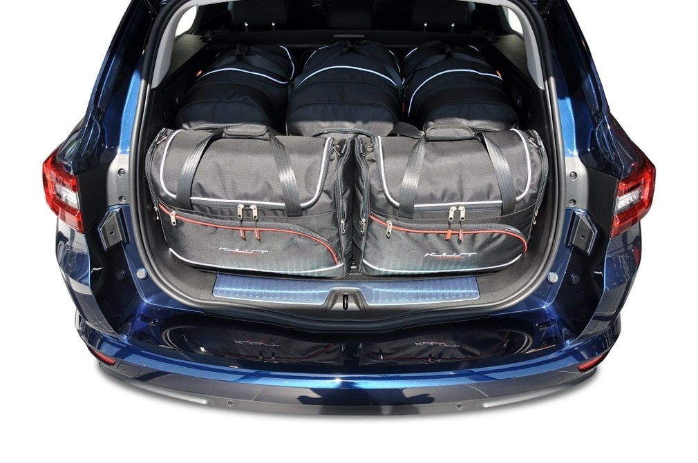RENAULT TALISMAN GRANDTOUR I (2015/+) - Pack de 5 sacs de voyage sur-mesure KJUST AERO