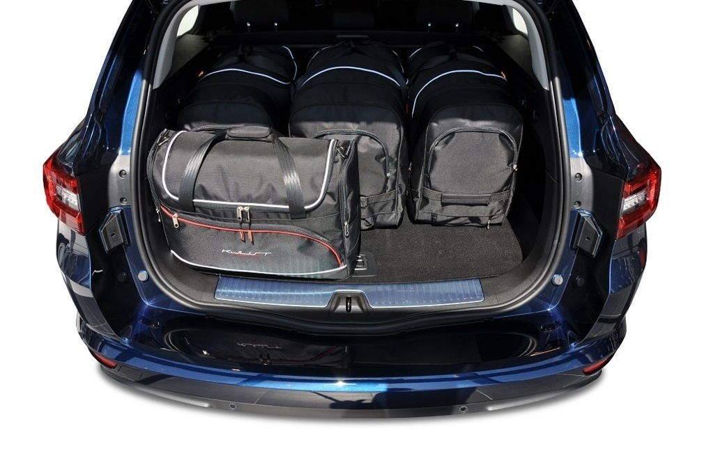 RENAULT TALISMAN GRANDTOUR I (2015/+) - Pack de 5 sacs de voyage sur-mesure KJUST AERO