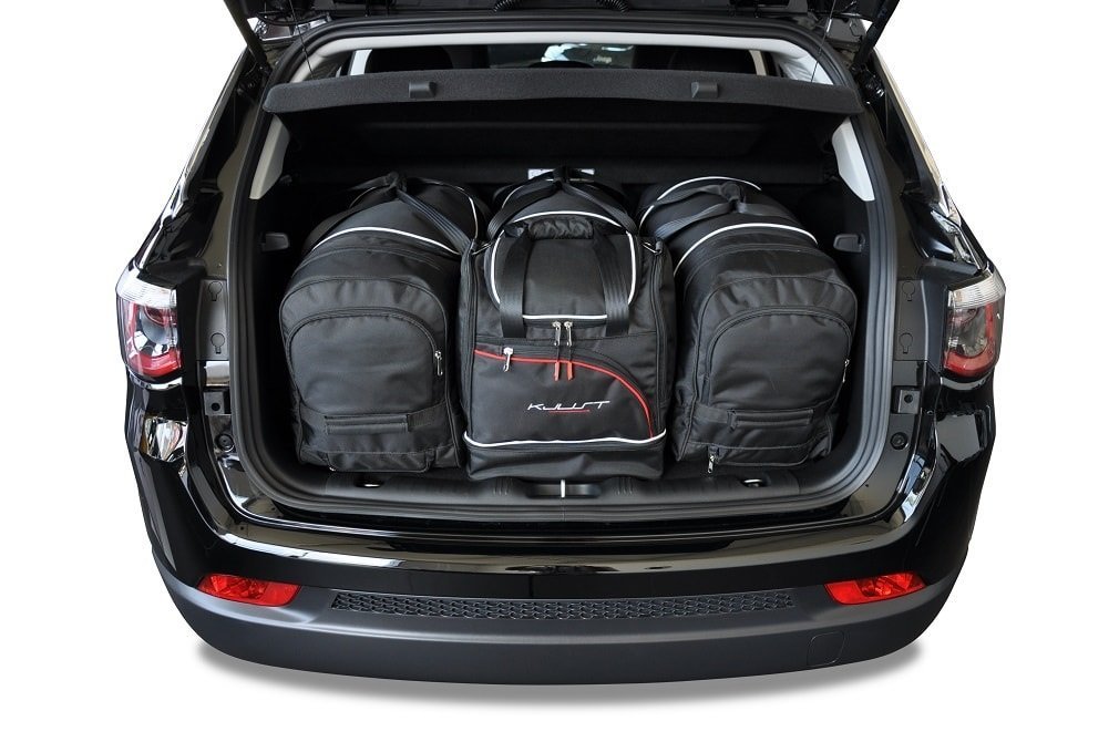 JEEP COMPASS II (2017/+) - Pack de 4 sacs de voyage sur-mesure KJUST SPORT