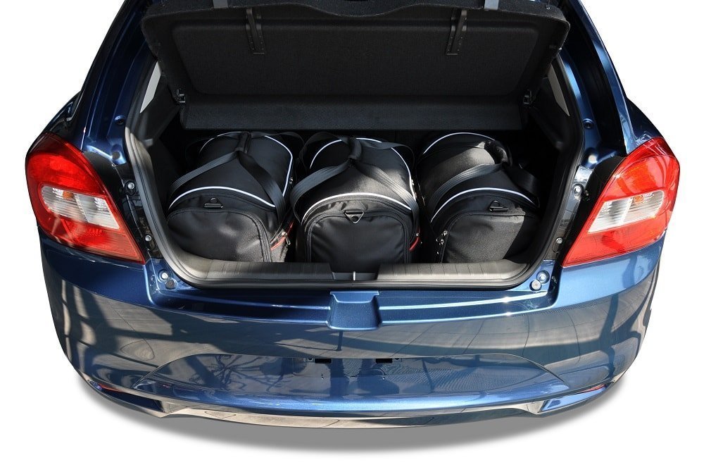 SUZUKI BALENO HATCHBACK III (2016/+) - Pack de 3 sacs de voyage sur-mesure KJUST SPORT