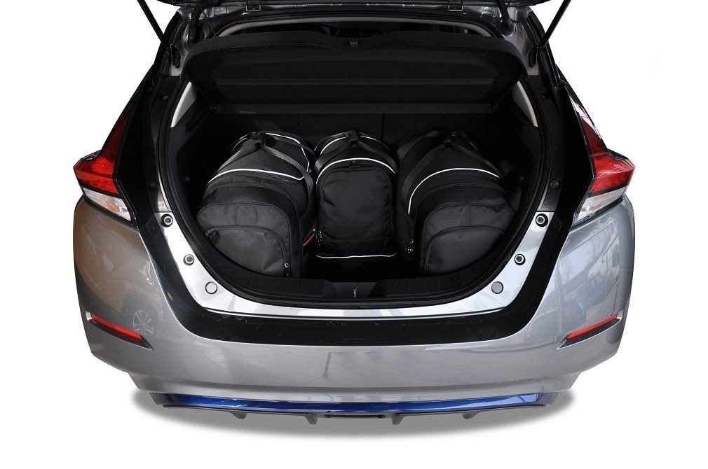 NISSAN LEAF ELECTRIC II (2017/+) - Pack de 4 sacs de voyage sur-mesure KJUST SPORT