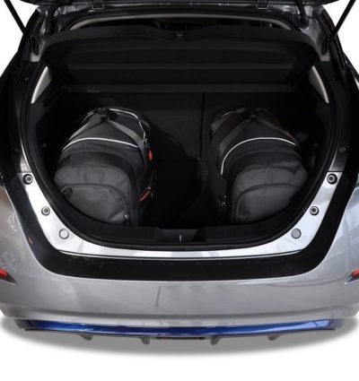 NISSAN LEAF ELECTRIC II (2017/+) - Pack de 4 sacs de voyage sur-mesure KJUST SPORT