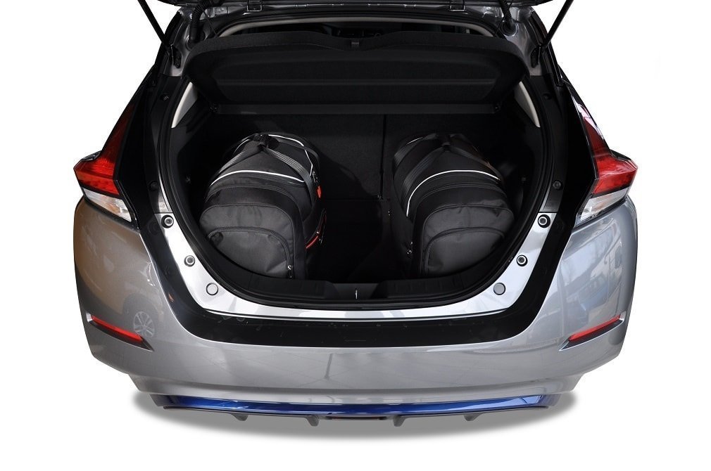 NISSAN LEAF ELECTRIC II (2017/+) - Pack de 4 sacs de voyage sur-mesure KJUST SPORT
