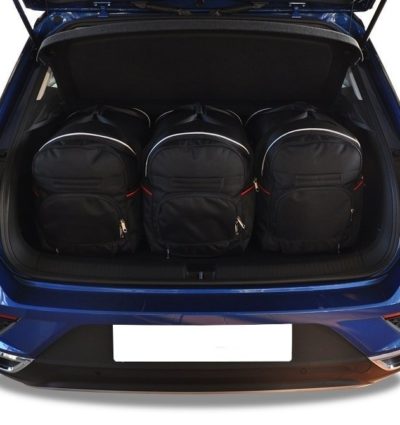 VW T-ROC I (2017/+) - Pack de 4 sacs de voyage sur-mesure KJUST SPORT