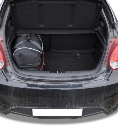 HYUNDAI VELOSTER COUPÉ I (2011/2014) - Pack de 4 sacs de voyage sur-mesure KJUST SPORT