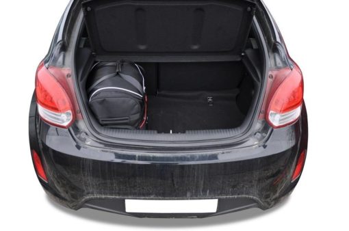 HYUNDAI VELOSTER COUPÉ I (2011/2014) - Pack de 4 sacs de voyage sur-mesure KJUST SPORT