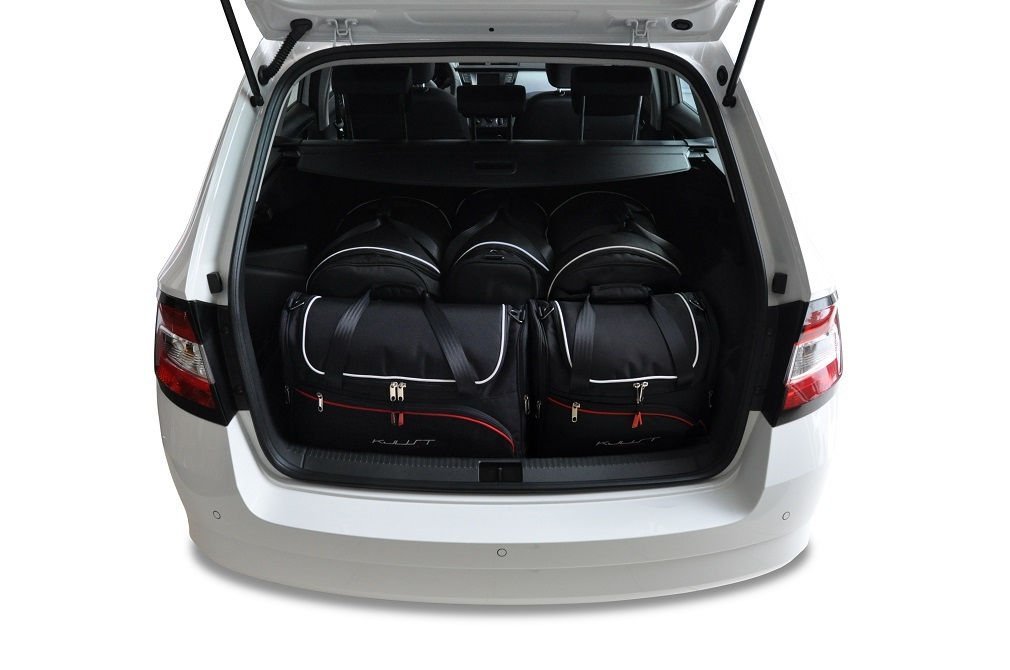 SKODA FABIA KOMBI III (2014/+) - Pack de 5 sacs de voyage sur-mesure KJUST AERO