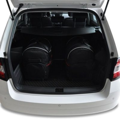 SKODA FABIA KOMBI III (2014/+) - Pack de 5 sacs de voyage sur-mesure KJUST AERO