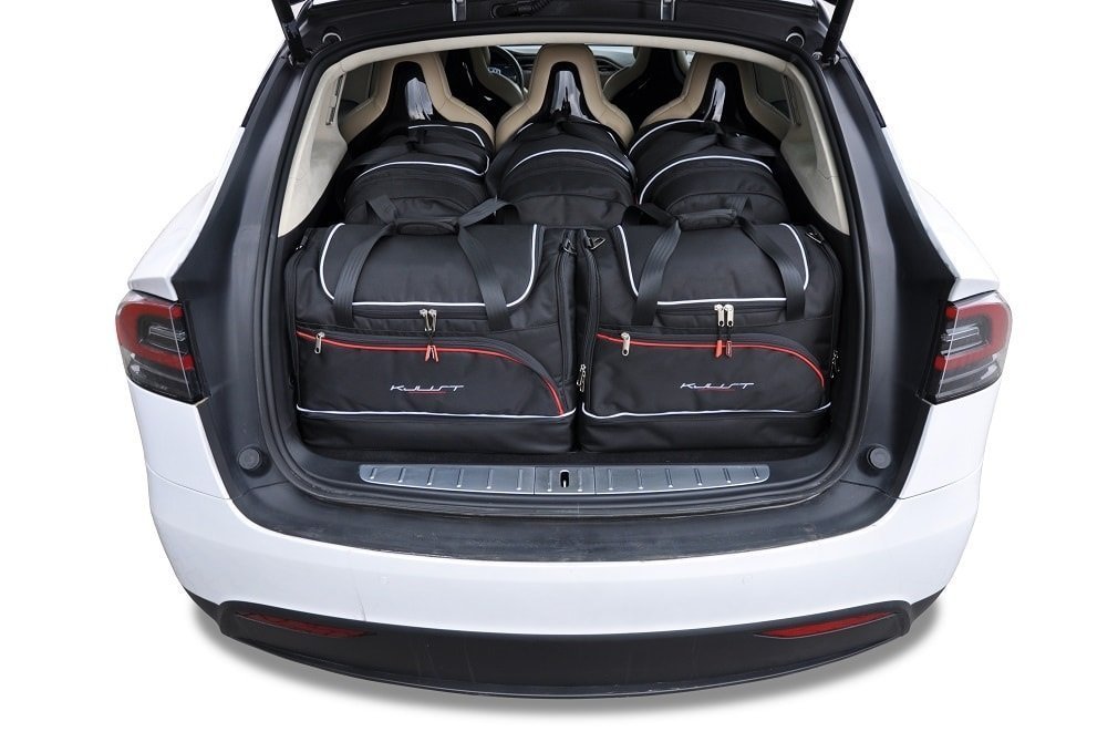 TESLA MODEL X I (2016/+) - Pack de 5 sacs de voyage sur-mesure KJUST SPORT