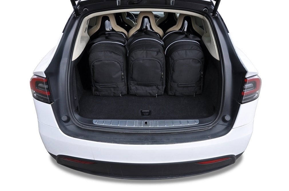 TESLA MODEL X I (2016/+) - Pack de 5 sacs de voyage sur-mesure KJUST SPORT