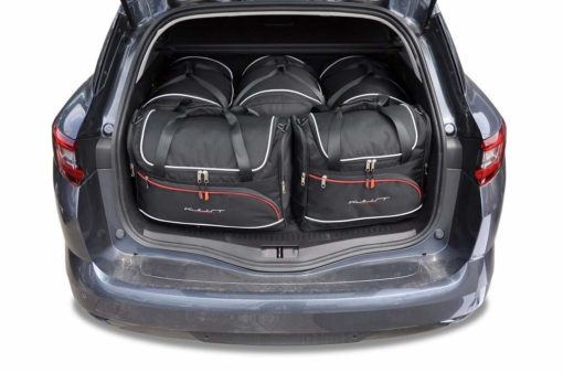 RENAULT MEGANE GRANDTOUR IV (2016/+) - Pack de 5 sacs de voyage sur-mesure KJUST AERO