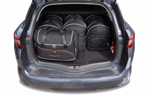 RENAULT MEGANE GRANDTOUR IV (2016/+) - Pack de 5 sacs de voyage sur-mesure KJUST AERO