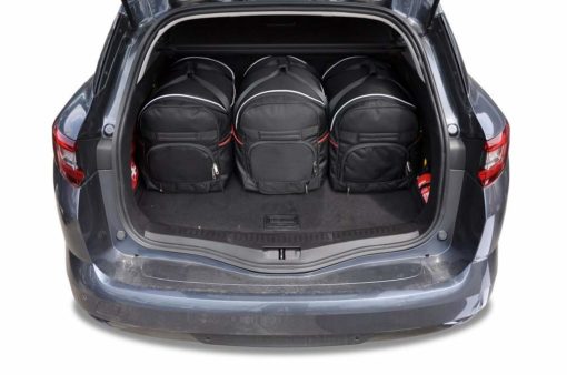 RENAULT MEGANE GRANDTOUR IV (2016/+) - Pack de 5 sacs de voyage sur-mesure KJUST AERO