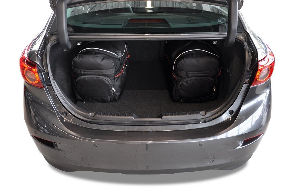 MAZDA 3 LIMOUSINE III (2013/2018) - Pack de 5 sacs de voyage sur-mesure KJUST AERO