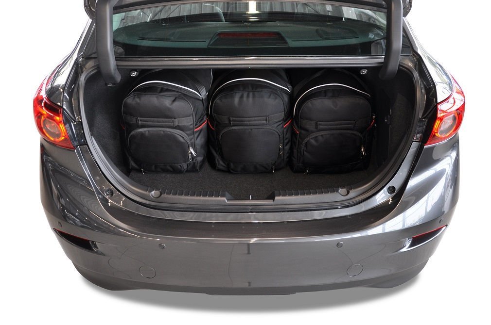 MAZDA 3 LIMOUSINE III (2013/2018) - Pack de 5 sacs de voyage sur-mesure KJUST AERO
