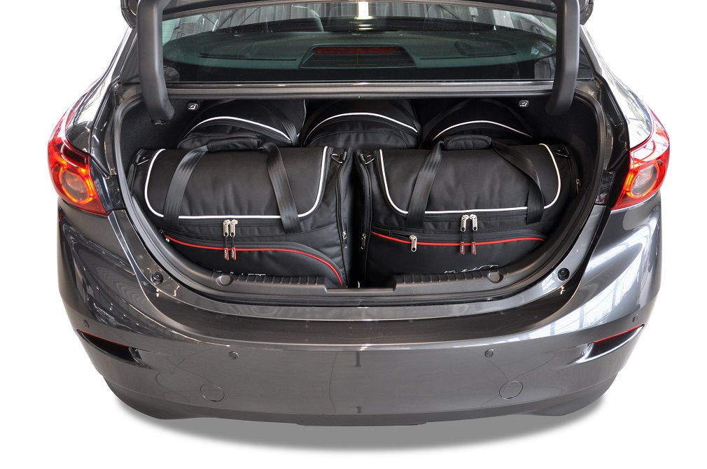 MAZDA 3 LIMOUSINE III (2013/2018) - Pack de 5 sacs de voyage sur-mesure KJUST AERO