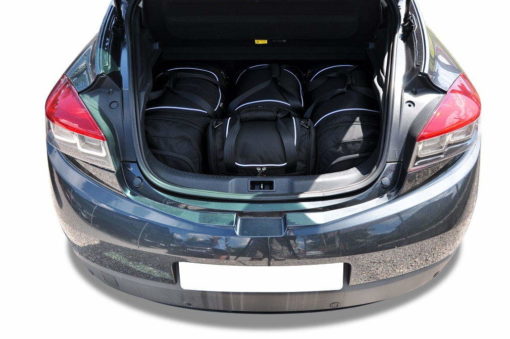 RENAULT MEGANE COUPÉ III (2008/2016) - Pack de 4 sacs de voyage sur-mesure KJUST AERO