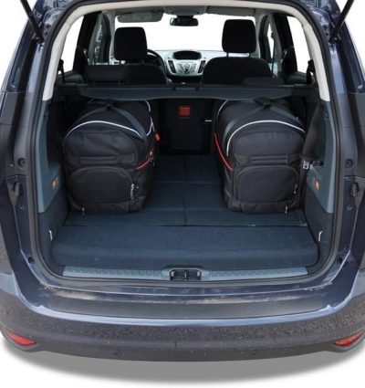 FORD GRAND C-MAX II 7 PLACES (2010/2015) - Pack de 5 sacs de voyage sur-mesure KJUST AERO