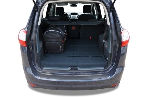 FORD GRAND C-MAX II 7 PLACES (2010/2015) - Pack de 5 sacs de voyage sur-mesure KJUST AERO