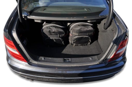 MERCEDES-BENZ C COUPÉ W204 (2011/2014) - Pack de 4 sacs de voyage sur-mesure KJUST SPORT