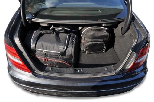 MERCEDES-BENZ C COUPÉ W204 (2011/2014) - Pack de 4 sacs de voyage sur-mesure KJUST SPORT