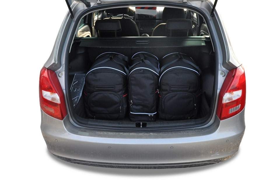 SKODA FABIA KOMBI II (2007/2014) - Pack de 5 sacs de voyage sur-mesure KJUST AERO