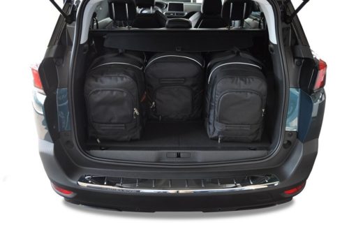 PEUGEOT 5008 II (2017/+) - Pack de 4 sacs de voyage sur-mesure KJUST SPORT