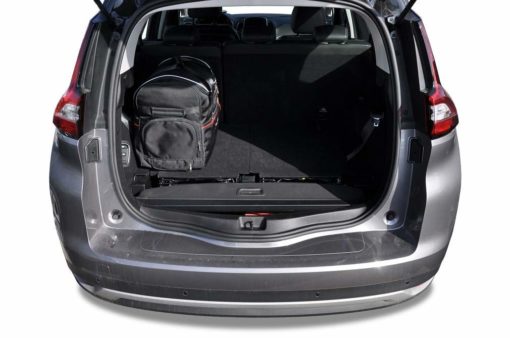 RENAULT GRAND SCENIC III (2016/+) - Pack de 5 sacs de voyage sur-mesure KJUST SPORT