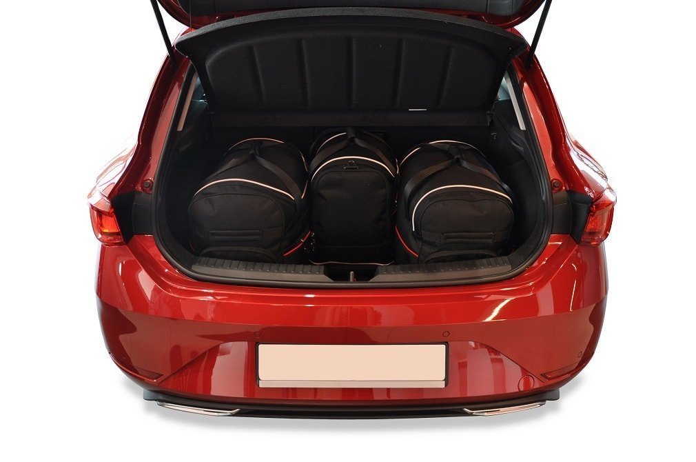 SEAT LEON IV (2020/+) - Pack de 4 sacs de voyage sur-mesure KJUST AERO