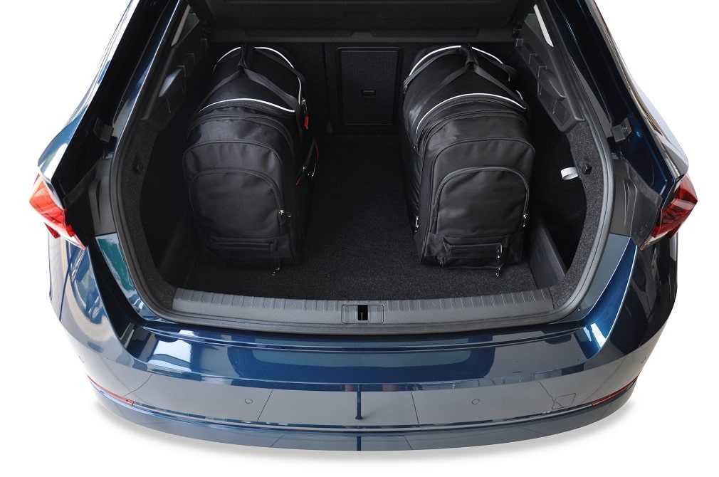 SKODA OCTAVIA LIFTBACK IV (2020/+) - Pack de 5 sacs de voyage sur-mesure KJUST AERO