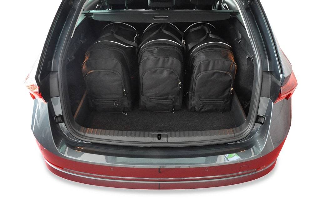 SKODA OCTAVIA KOMBI IV (2020/+) - Pack de 5 sacs de voyage sur-mesure KJUST AERO
