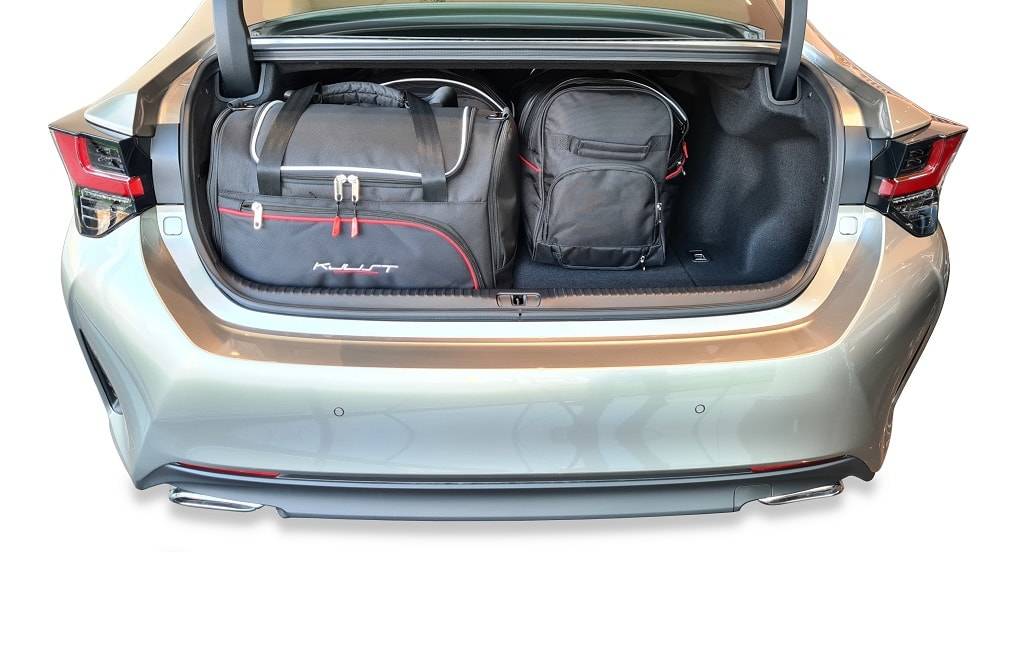 LEXUS RC I (2015/+) - Pack de 4 sacs de voyage sur-mesure KJUST SPORT