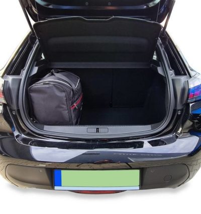 PEUGEOT E-208 HATCHBACK II (2019/+) - Pack de 3 sacs de voyage sur-mesure KJUST SPORT