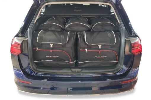 VW GOLF ALLTRACK VIII (2020/+) - Pack de 5 sacs de voyage sur-mesure KJUST SPORT