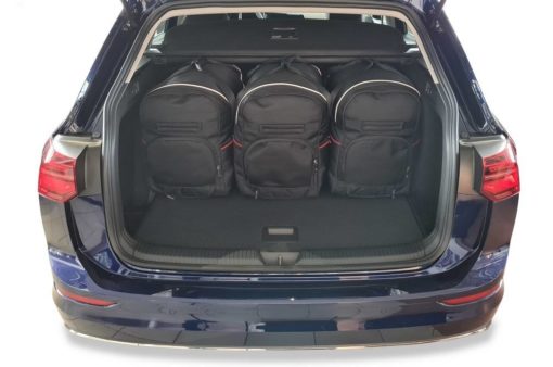 VW GOLF ALLTRACK VIII (2020/+) - Pack de 5 sacs de voyage sur-mesure KJUST SPORT