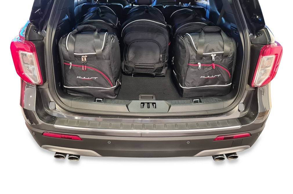 FORD EXPLORER PLUG-IN HYBRID VI (2019/+) - Pack de 6 sacs de voyage sur-mesure KJUST SPORT