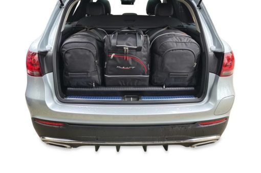 MERCEDES-BENZ GLC HYBRID X253 (2019/+) - Pack de 4 sacs de voyage sur-mesure KJUST SPORT