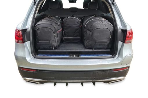 MERCEDES-BENZ GLC HYBRID X253 (2019/+) - Pack de 4 sacs de voyage sur-mesure KJUST SPORT