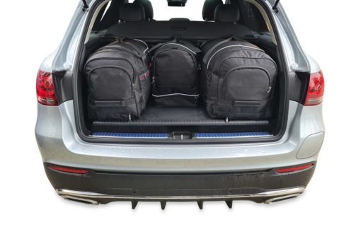 MERCEDES-BENZ GLC HYBRID X253 (2019/+) - Pack de 4 sacs de voyage sur-mesure KJUST AERO