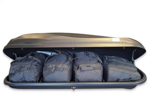 Pack de 4 bagages sur-mesure pour coffre de toit TAURUS EASY 430 - KJUST